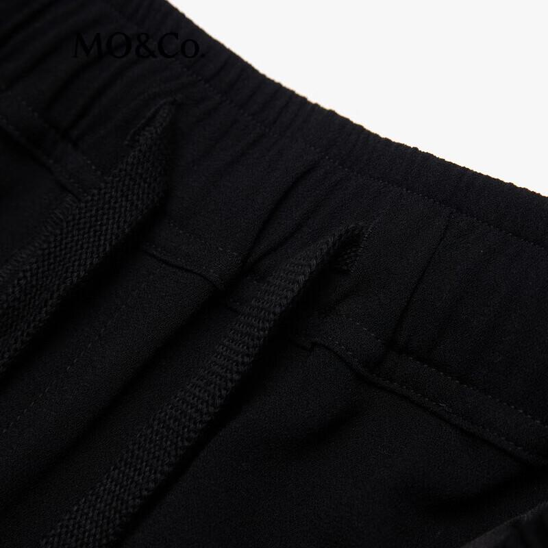 MO&Co. Women's Spring High-Waist Straight Casual Pants