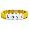 Fashion Bracelet Alloy Paint New Bracelet Honeycomb LOVE Bracelet