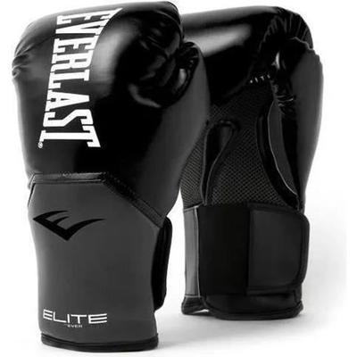 Boxing Gloves - Everlast - Pro Styl Eli - Black/Grey - Synthetic Leather - Optimal Comfort