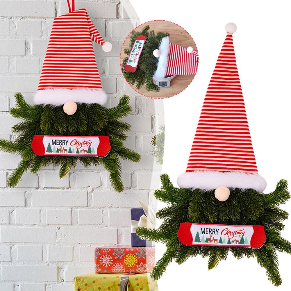 

Новые рождественские украшения, имитация ветвей деревьев, декор, подвесная кукла, настенная Navidad Faceless Doo V9Z7