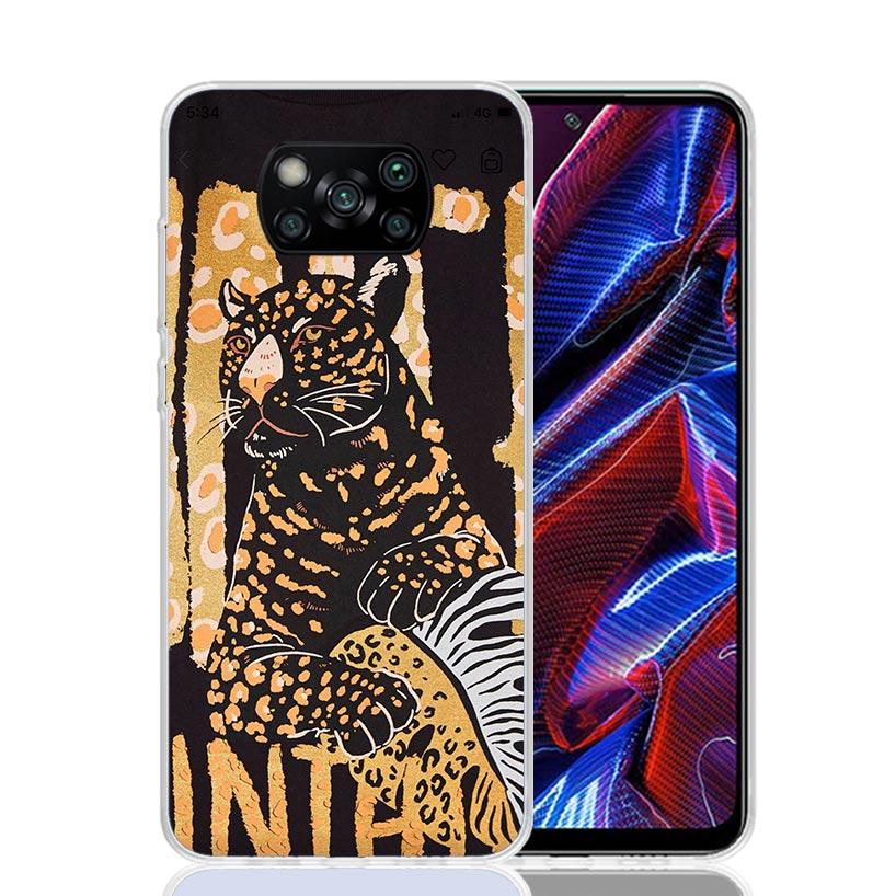 African Style Fabric Pattern Phone Case For Xiaomi Poco X7 X6 X5 Pro F7 Ultra Redmi 15C 15 13 13C 12 12C 10 10A 10C 9 9A 9C 9T C