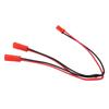 JST Plugg Splitter JST Hann Hunn Y Kabel 1 Hunn til 2 Hann Parallell Adapterkabel for RC Bil