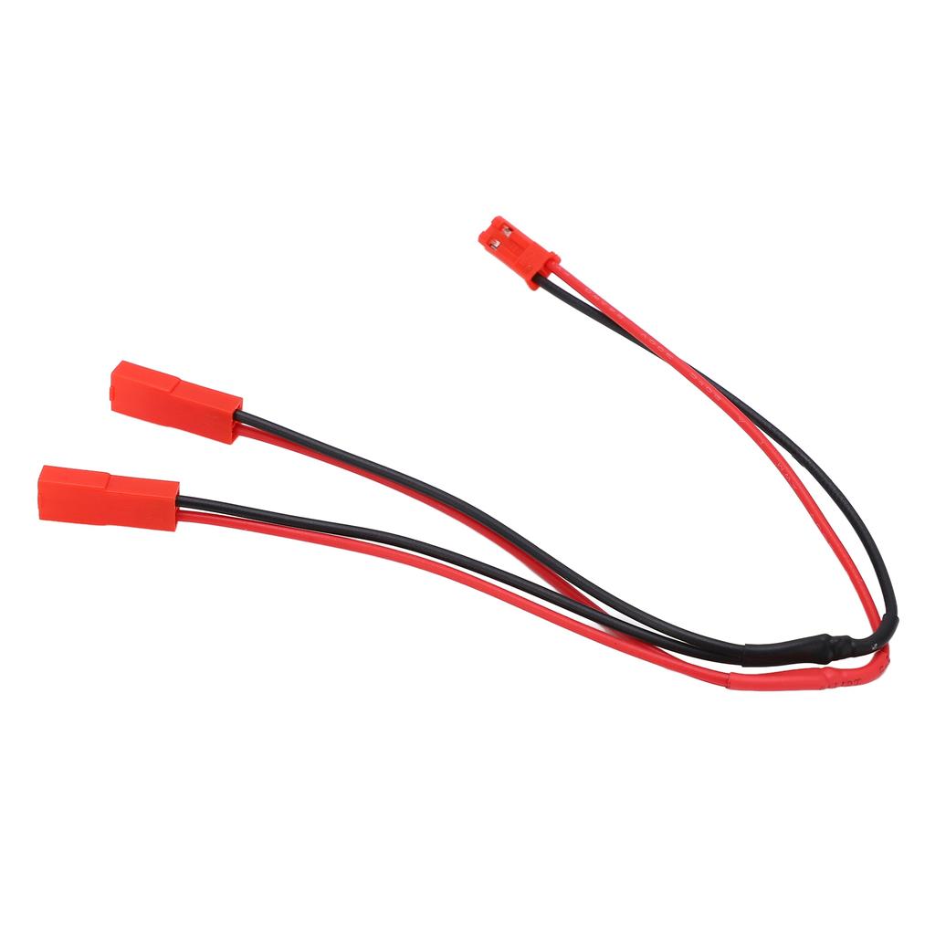 JST Plugg Splitter JST Hann Hunn Y Kabel 1 Hunn til 2 Hann Parallell Adapterkabel for RC Bil