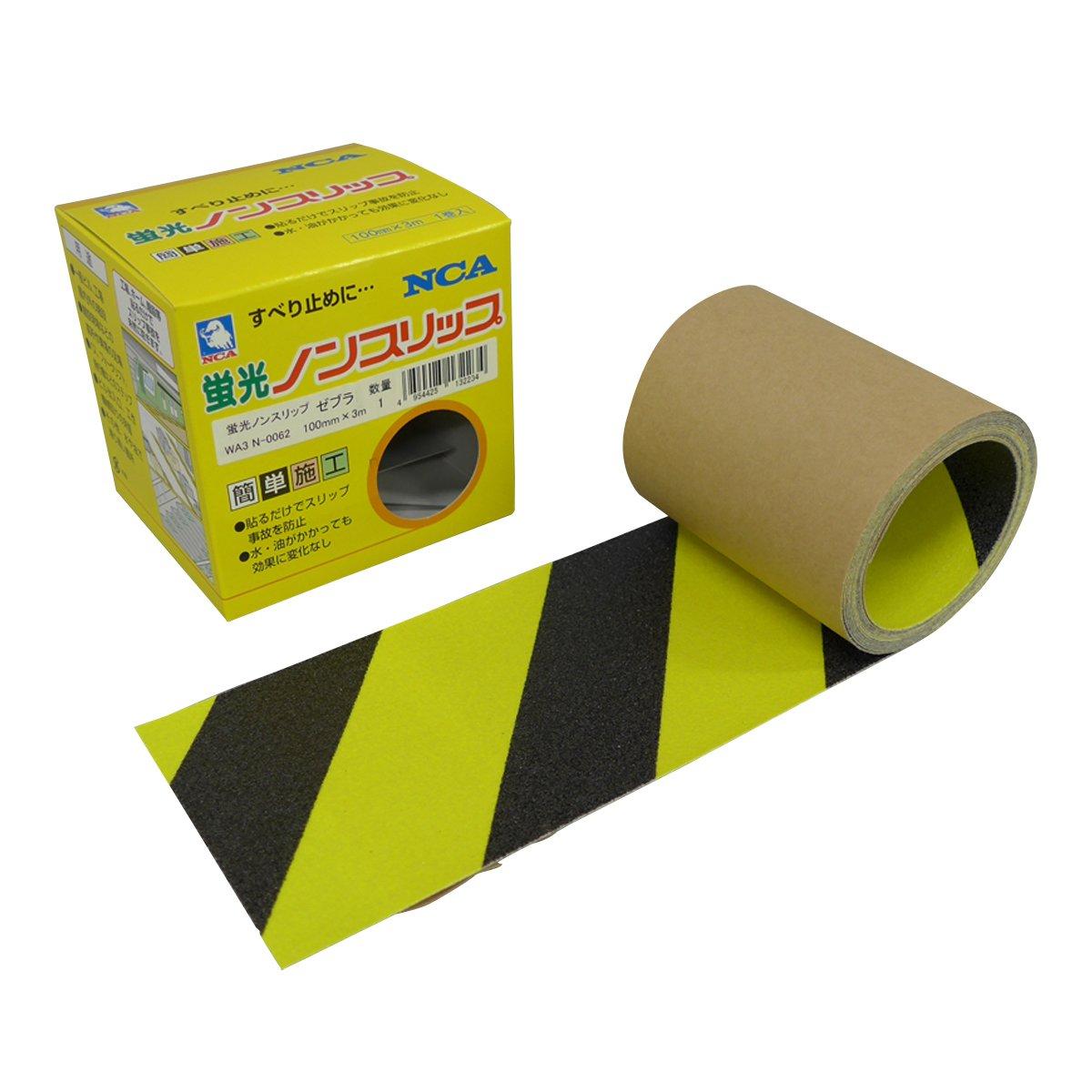 

Флуоресцентная противоскользящая лента NCA, 100 x 3 м, рисунок «зебра», NSP-1003-FLZ