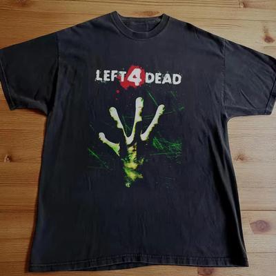 Vintage Left 4 Dead kurzärmeliges schwarzes Retro-Shirt KV40027 Unisex T-Shirt