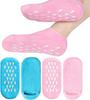 Zeccorp Silicone Socks for Women & Men | Crack Heel Repair Spa Gel Socks with Vitamin E | Moisturizing Hydration Socks for Dry Cracked Feet | Reusab