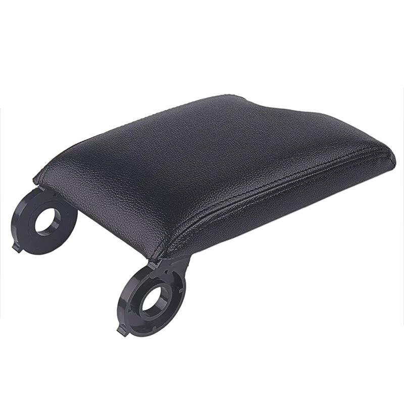 Car Center Console Armrest Cover Kit for BMW E46 1998-2006 Fiber Leather Car Armrest Left Driver Automotive Interior Accessories