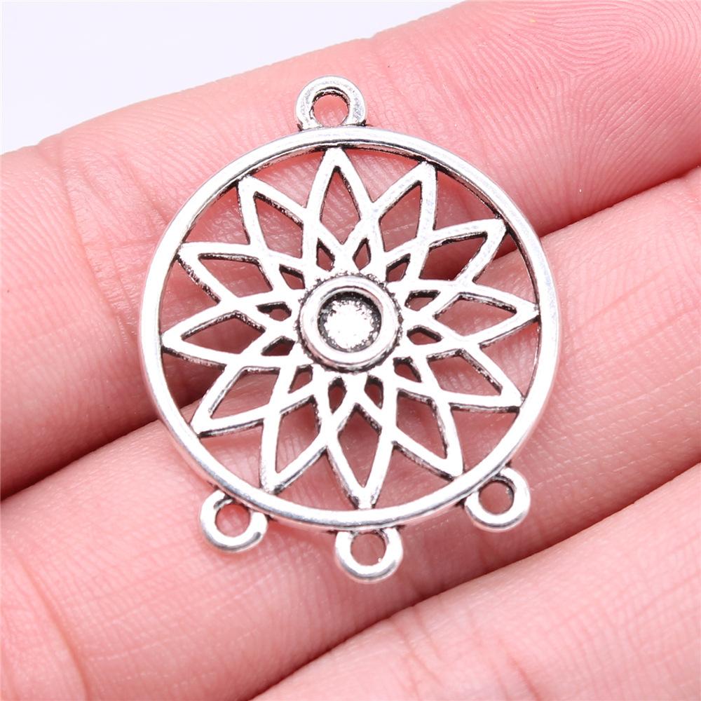 10pcs Dreamcatcher Chams Dream Catcher Pendant Necklaces Earrings Jewelry Making Accessories