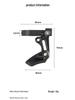 Single Chainring Mountain Bike Chain Guide: Anti-Drop Chain Stabilizer for 8-12 Speed, Front Derailleur Type, Positive/Negative Tooth.