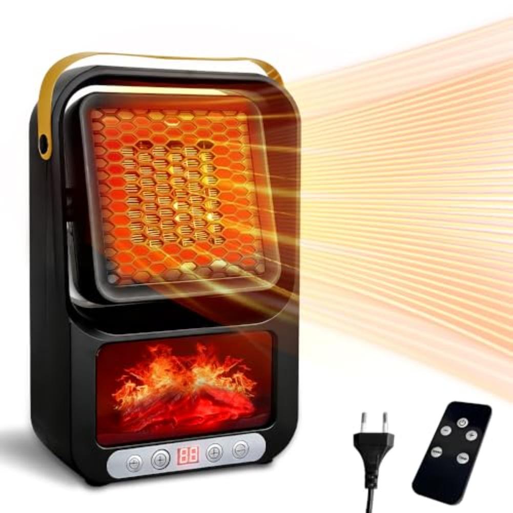 

Desktop Portable Heater with Remote Control Constant Temperature Setting and Safety Cork Quiet Fan Heater for Home and Office China Mainland