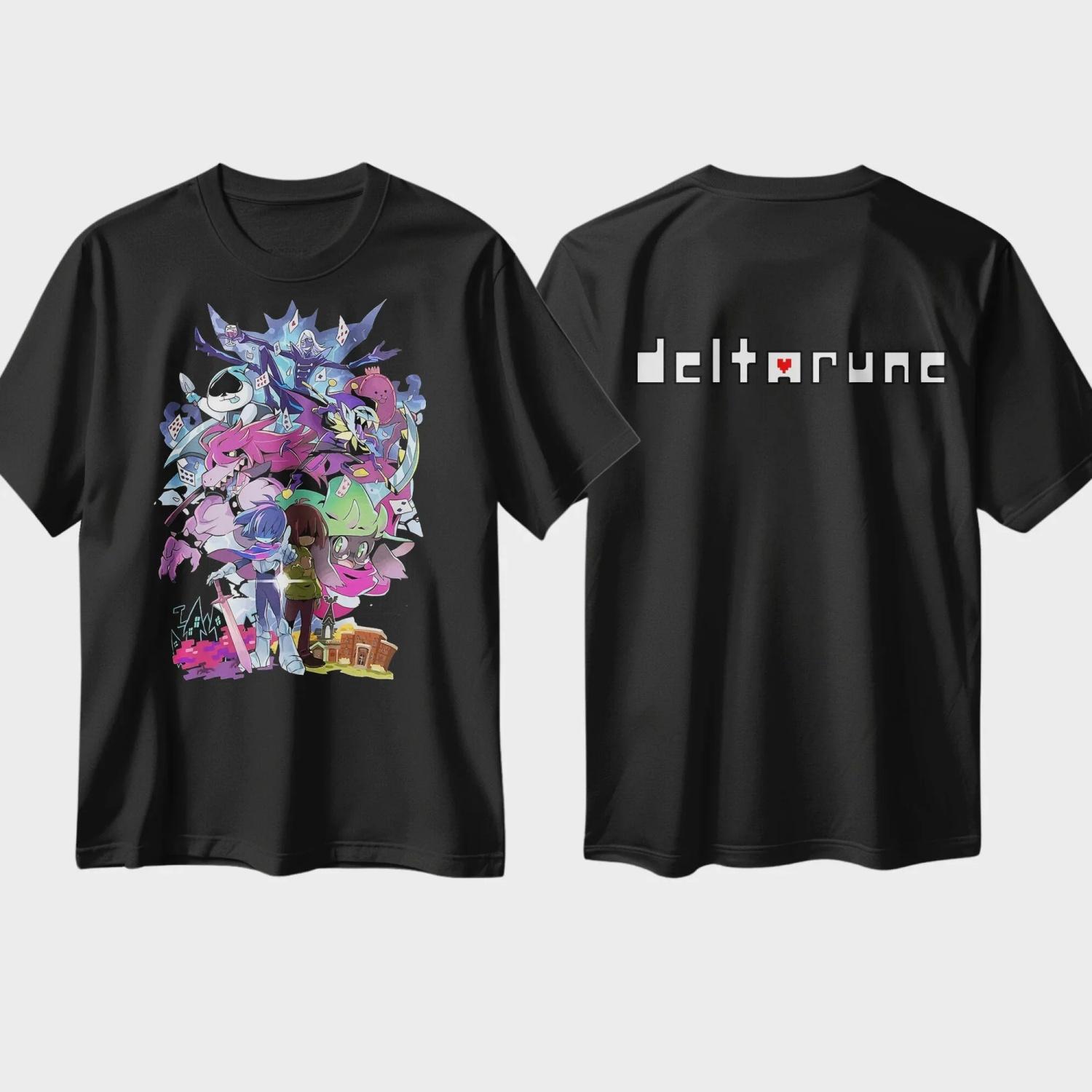 

Game T-shirt Deltarune Lancer Gift Printed Graphic Unisex Cotton Round Neck Men Women Streetwear Tees Short Sleeve Breathable S разноцветный