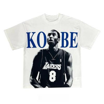 2026 New Basketball Star KOBE Printed Graphic T-shirt Men's and Women's Short Sleeve T-shirt High Quality Men's Clothing
