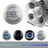 4 piezas Estilo de Coche 56 mm Emblema Tapas Centrales de Rueda Pegatinas Para Polestar AWD V50 S60 XC60 S40 XC40 XC90 V60 S80 S90 V90