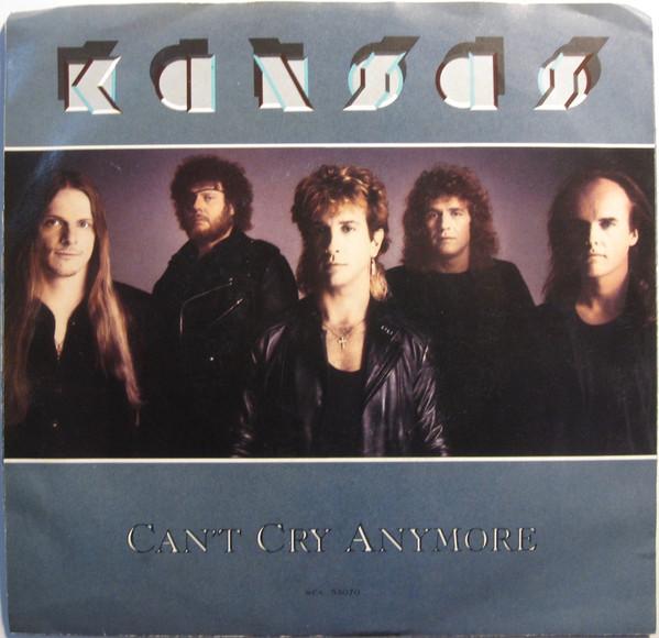 

7inch Record KANSAS Cant Cry Anymore MCA53070PROMO MCA Records 1987 US Rock Used