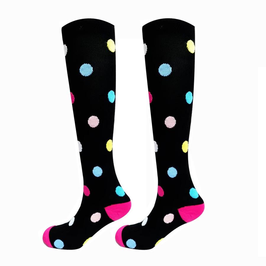 Pánské Dámské Ponožky Kompresní Ponožky Elastické Sportovní Krásné Nohy Sestra Punčochy Běh Lezení Cyklistika Let Cvičení