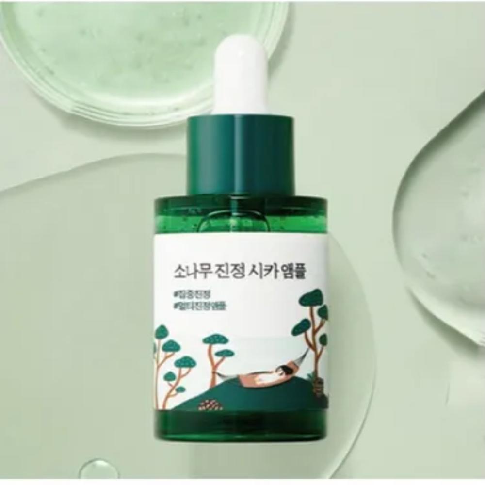 [ROUNDLAB] Pine Calming Cica Ampoule 30ml×2 / KOREA COSMETIC