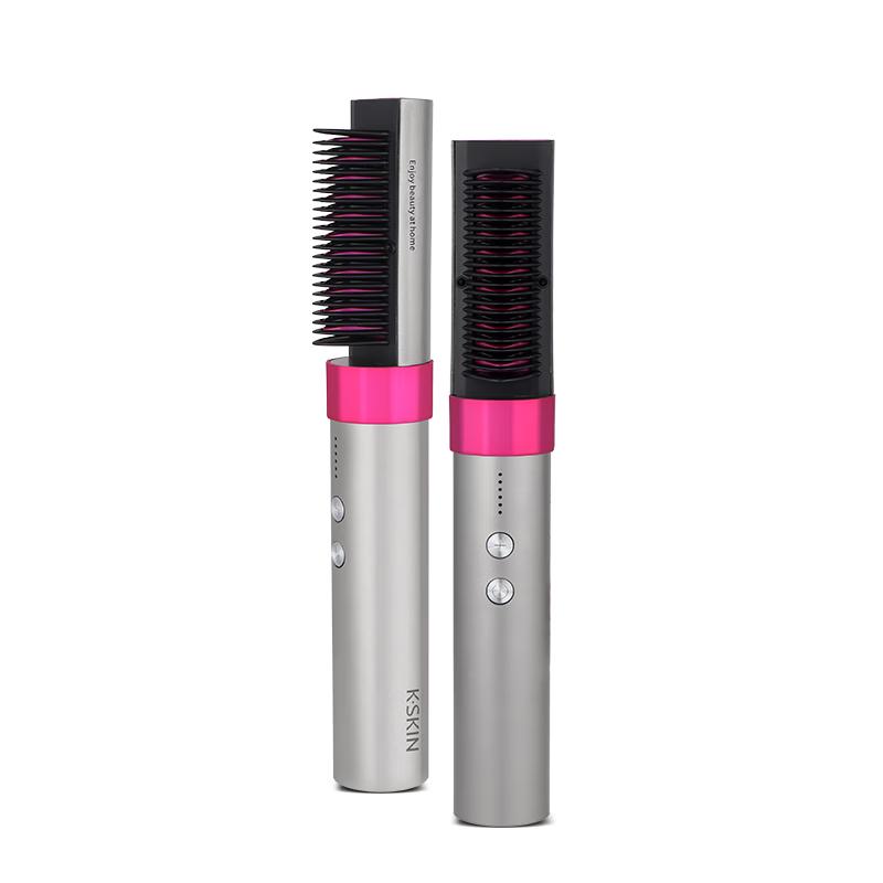 JinDao KD382 Wireless Hair Straightener & Curler Comb CN plug (adapter included)
