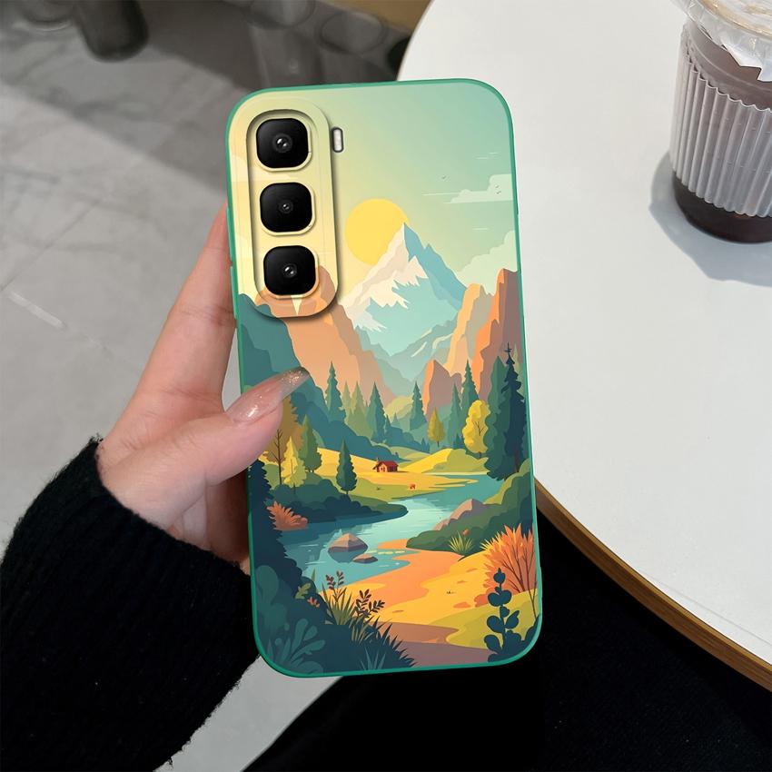 For Infinix Hot 60 50 Pro Plus 40Pro 30 Play 70 60i 50i 40i 30i Phone Case Sweet Bunny Cake New Upgrade Soft Smooth Silicone Lightweight Durable Shell