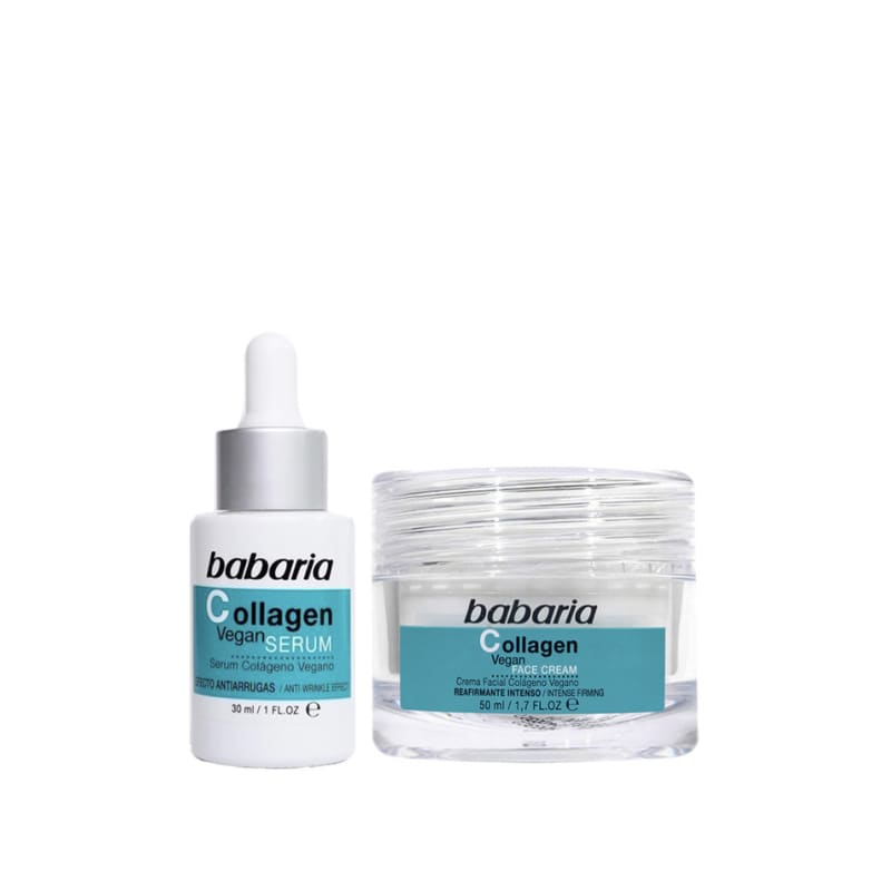 Vegan Collagen Face Cream 50ml + Serum 30ml (2-pack)