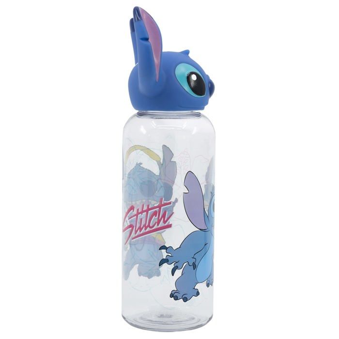 Vannflaske - Lilo og Stitch - 560 ml - 3D - BPA-fri - Gjenbrukbar