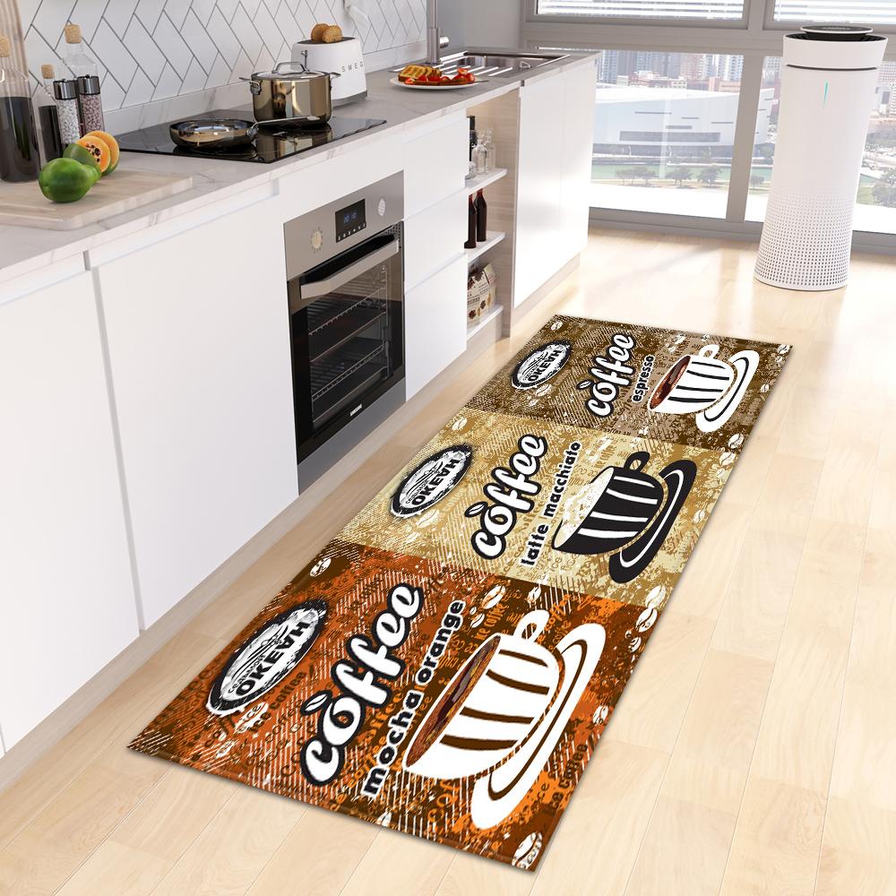 

Кухонный ковер, коврик для входной двери в ванную комнату, нескользящий коврик для пола в коридоре, современный ковер для спальни, гостиной 50x80cm