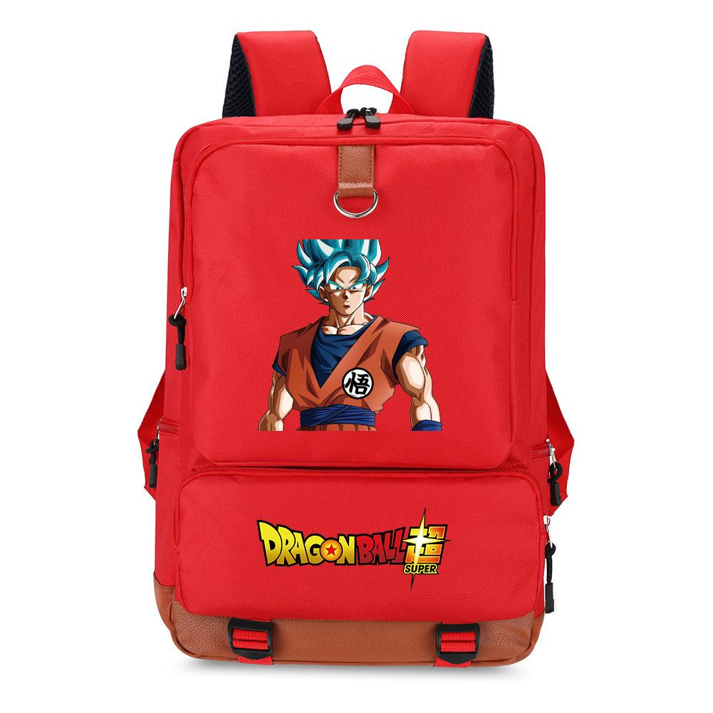Cartoon Animation Dragon Ball Schoolbag Backpack Student Schoolbag Men'S And Women'S Travel Bag Computer Bag