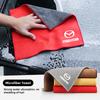 Microfiber Suede Towel Car Wash Cloth Cleaning Rag Clean Tools For Mazda 2 3 6 5 Atenza CX30 CX90 CX60 CX50 MX30 CX3 CX5 MX5 CX8