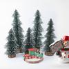15/20/25cm Christmas Tree Pine Tree DIY Christmas Decorations For Home Table Navidad Xmas Ornaments New Year 2025 Kids Gift