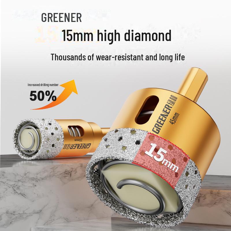 Green Forest Ceramic and Glass Tile Drill Bit