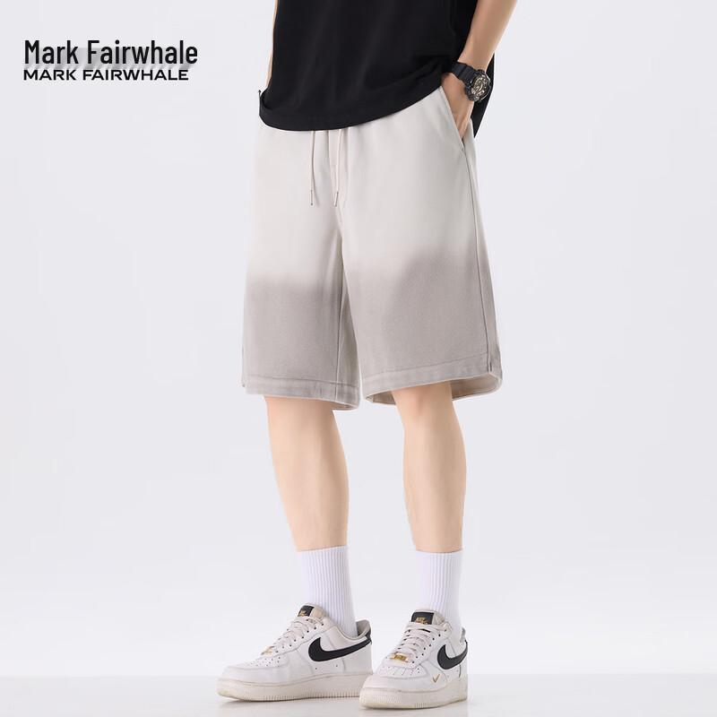 Mark Fairwhale Men's Gradient Loose Summer Shorts