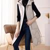 Autumn and winter counter women's clothing fashion trend slim-fitting long warm vest cotton clothes