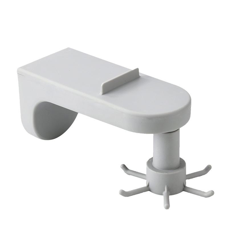 Kitchen Hook Hole-free Wall Hanging Kitchenware Spatula Spoon Cutlery Storage Swivel Hook Retractable Hanger