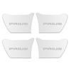 4PCS Car Door Handle Ornament Car Styling for Toyota Prius 30 Stainless Steel Sticker Interior Accessories 