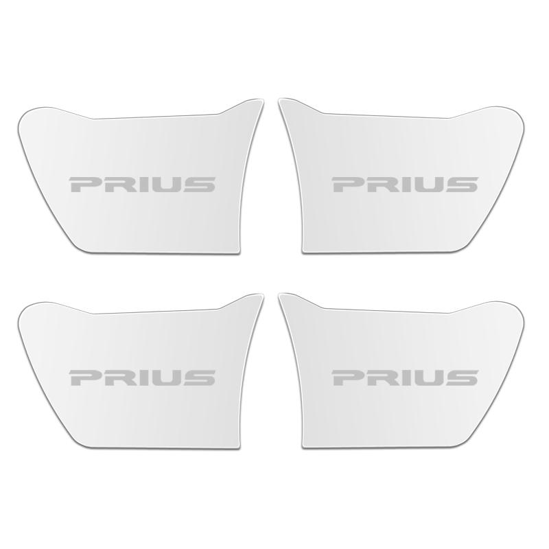

4PCS car door handle ornament Car Styling for Toyota Prius 30 stainless steel sticker interior Accessories for Prius