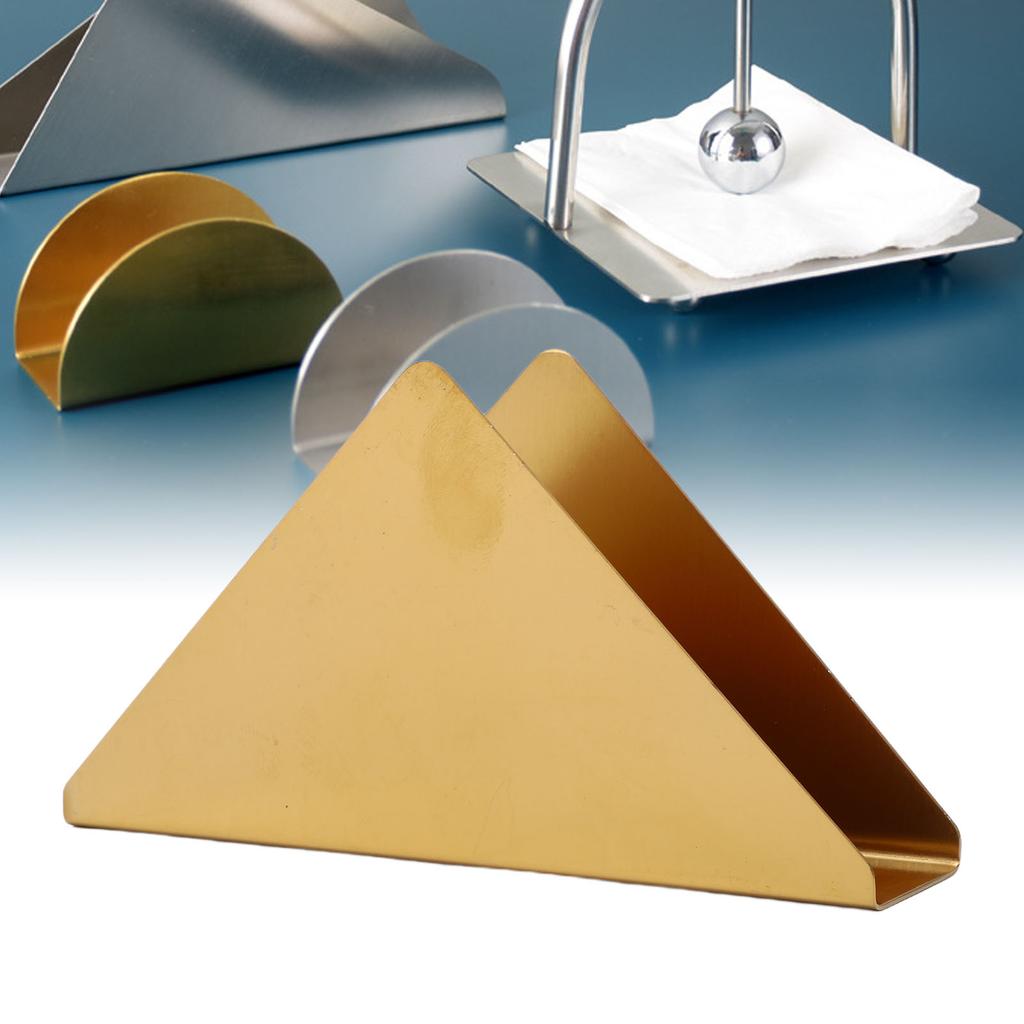 Napkin Holder Minimalist Modern Stainless Steel Standing Napkin Dispenser for Kitchen Restaurant Cafe