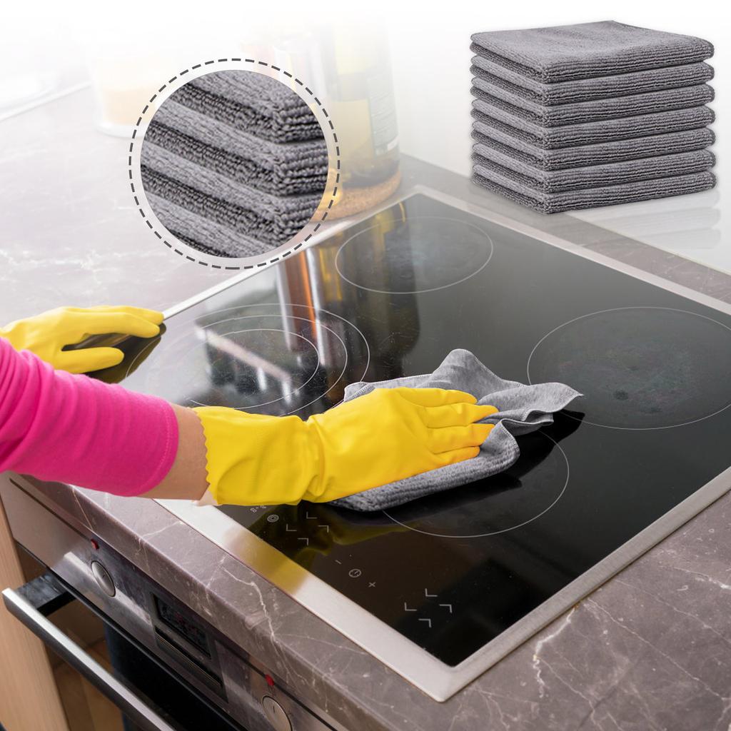 Premium Kitchen Towels(7 Pack), Large Cotton Kitchen Hand Towels, Flat And Dish Towels, Highly Absorbent Tea Towels Set .