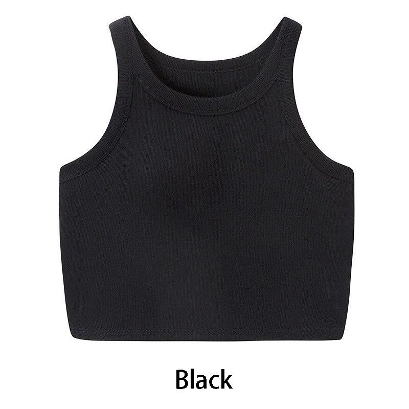 Spring and summer new women's modal with chest pad vest bra one-piece vest home service camisole crop top women camisoles