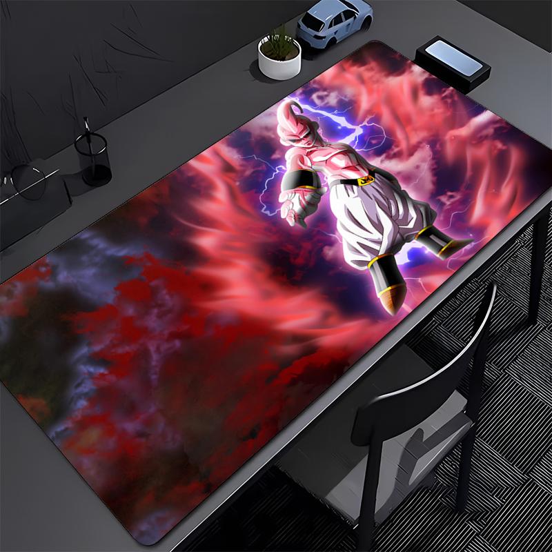 Dragon Ball Majin Buu Gaming Mouse Pad Office Carpet Mouse Mats Gamer Rug Desk Accessories Computer Table Pad PC Anime Mousepad