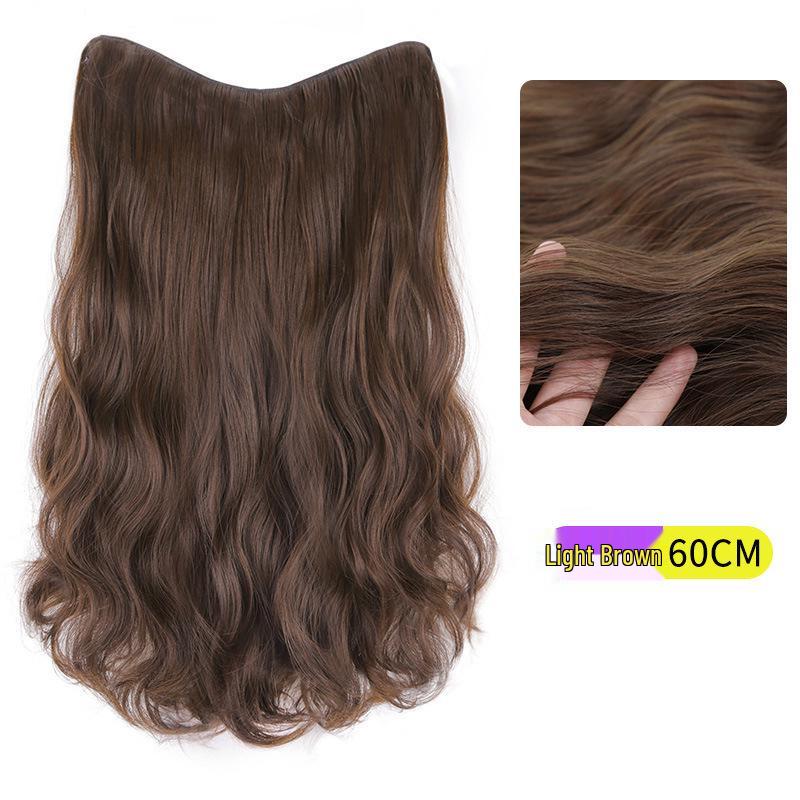Large Wave Long Curly Wigs for Women - Fluffy, Invisible Hair Patch, Clip-In Extensions for Volume Boost