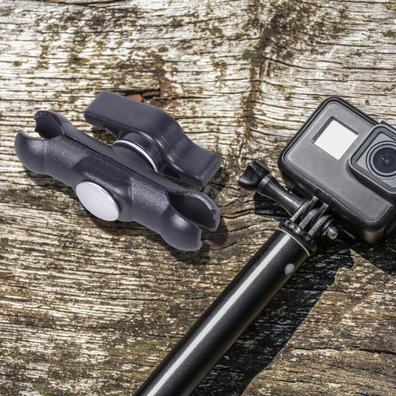 Heavy Duty 17mm Double Socket Extension Arm Adapter Suitable For Action Cameras Bicycles Motorcycle Navigation Brackets