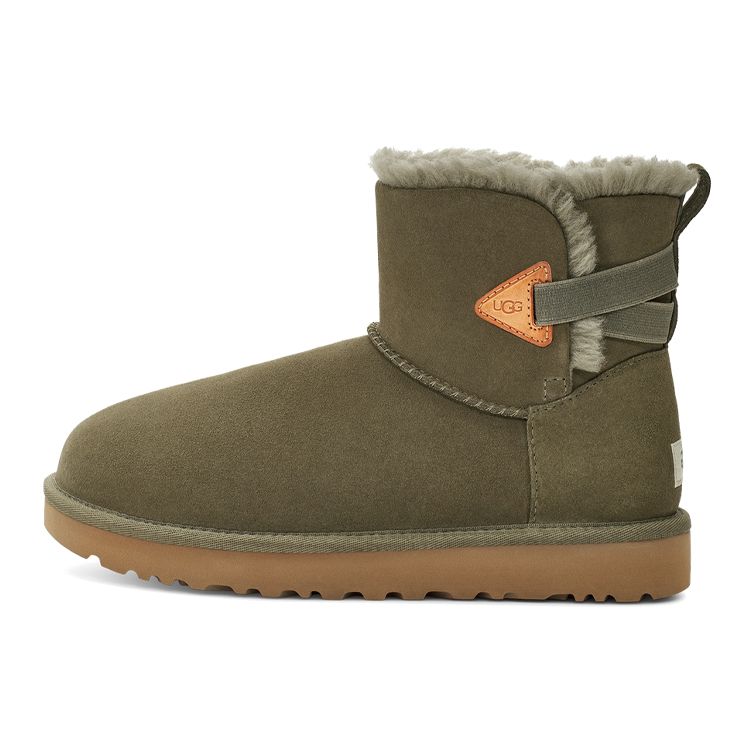 UGG Bailey Flex Short Snow Boots Women Boots Olive-Green 1127390-BTOL
