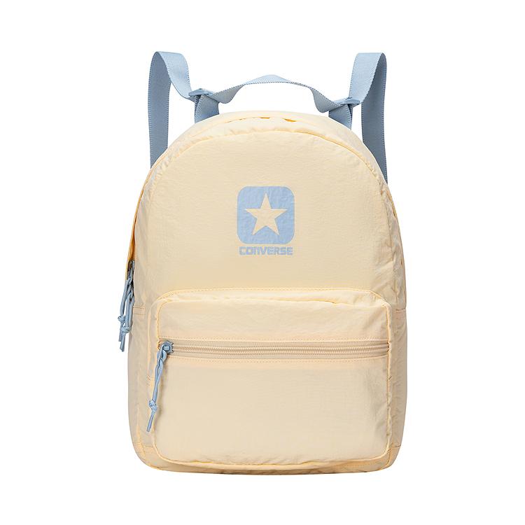 

Converse Versatile Color Block Lightweight Simple Nylon Backpack Unisex backpack Cream CV2533088GS-003 Cream Frost