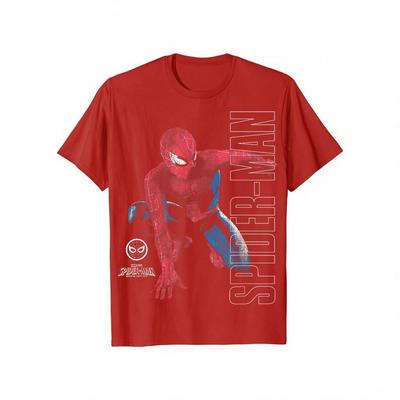 Marvel Spider-Man_ New Day Distressed Retro Comic T-Shirt
