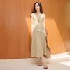 Lyocell Old Money Style Skirt Set