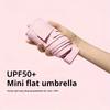 Ultra-Lightweight Mini Pocket Umbrella with Box, 5-Fold Portable Card Holder Sunshade, Lightweight UV Protection Umbrella