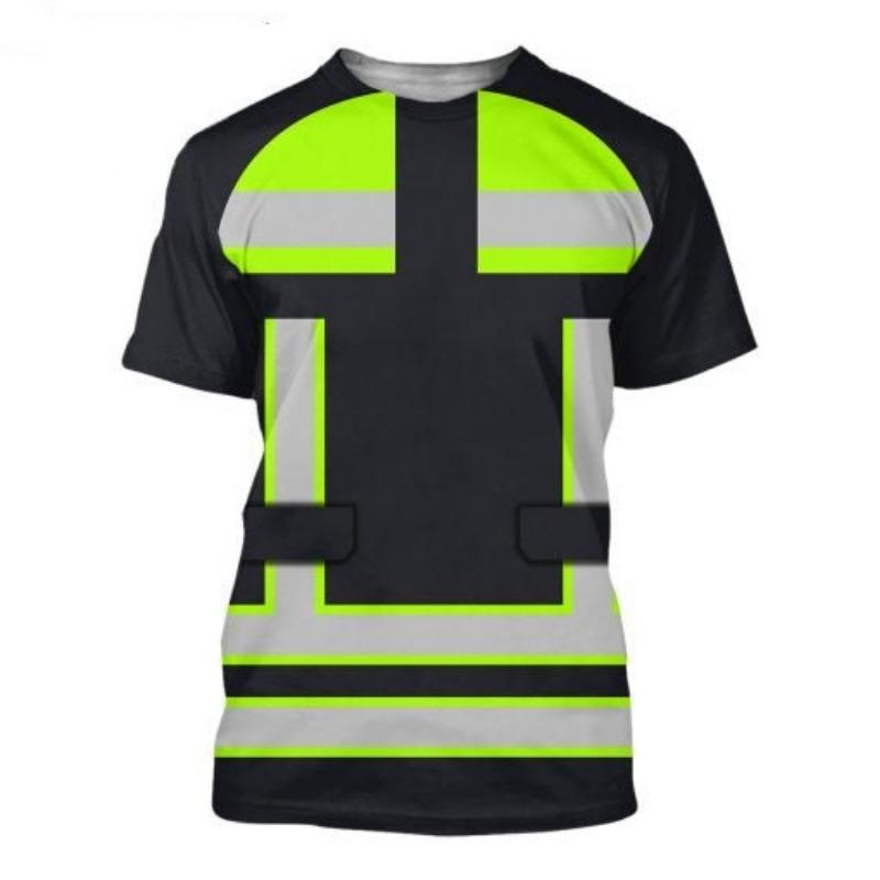 New Man Clothing Summer Tough Guy Style Men's T-shirt Clothing 3D Printed Retro Casual Short Sleeve Oversized O-neck 5XL