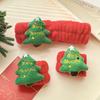 Soft Warm Santa Claus Headband Joyful Christmas Tree Wristband Creative Hairband Home Party Supplies Hair Accessories