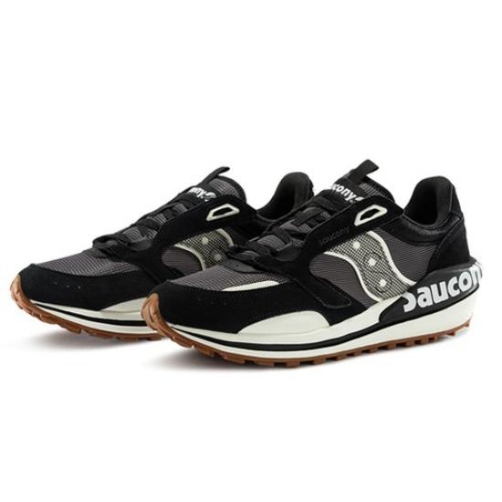 Saucony Jazz Layer Low Top Running Shoes Men's Black - S79003-1