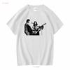 Gram Parsons und Miss Emmylou Harris T-Shirt Klassisch Schwarz S 5XL Lang- oder Kurzarm Vintage Gewaschen Atmungsaktiv Dehnbar
