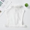 Women Shirt Fake Collar Stand Ruffle Sweater Blouse Shirt False Collar Female Cotton Removable Detachable High Collars